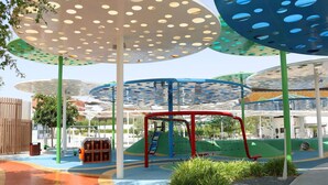 Children’s area - City Nest - 2BR apartment. (Abu Dhabi)