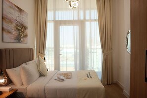 2 sovrum, strykjärn/strykbräda, resesäng och wi-fi