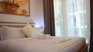 1 bedroom, iron/ironing board, travel cot, WiFi