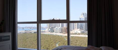 1 bedroom, iron/ironing board, travel crib, WiFi