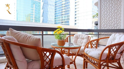 Raha Corniche Luxury 3BR Retreat