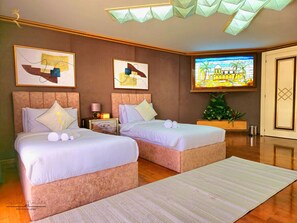 4 bedrooms, iron/ironing board, travel crib, WiFi