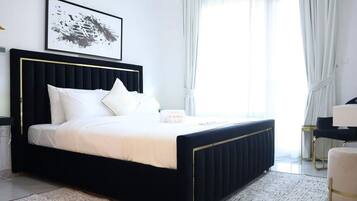 1 chambre, fer et planche à repasser, lit parapluie, Wi-Fi gratuit