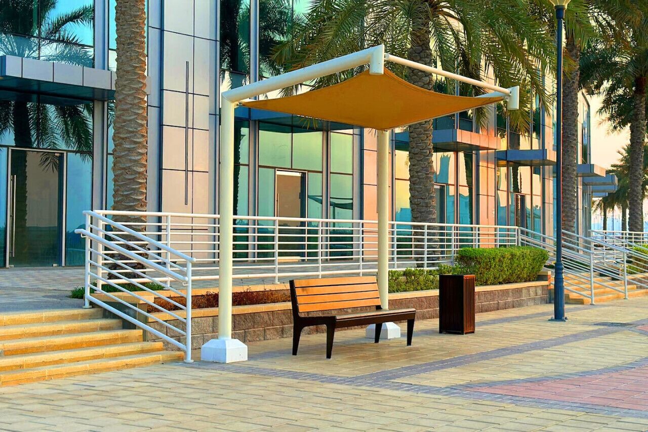 Enceinte de l’hébergement