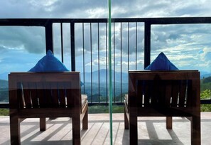 Suite panoramica, vista montagna | Balcone