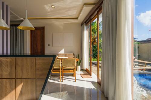 Deluxe Villa, Garden View | Private kitchen