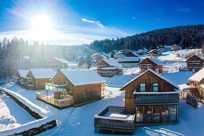 Attractive chalet with sauna