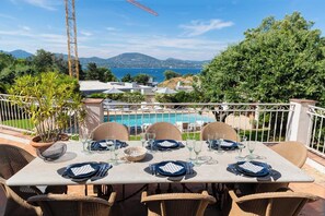 Outdoor dining - Magnificent house with swimming pool - 5BR/10P - Gassin (Gassin)