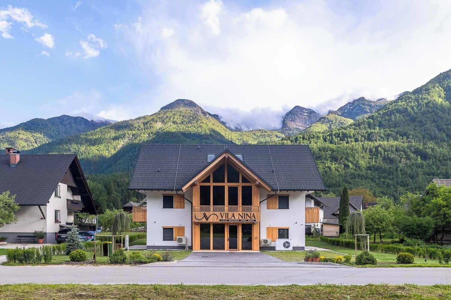 Façade de l’hébergement