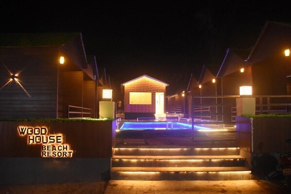 Façade de l’hébergement