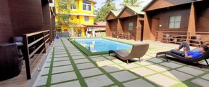 Living area - Wood House Beach Resort (Calangute)