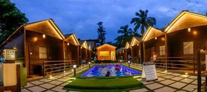 Façade de l’hébergement