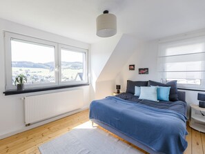 4 habitaciones y ropa de cama 