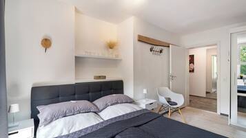 1 Schlafzimmer, Bügeleisen/Bügelbrett, kostenloses WLAN, Bettwäsche
