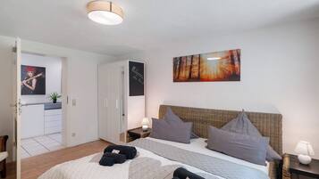 1 Schlafzimmer, Bügeleisen/Bügelbrett, kostenloses WLAN, Bettwäsche