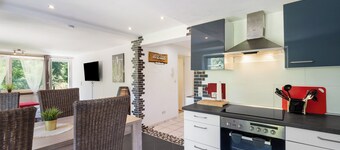 Apartment 'Langenwaldsee' with Private Terrace, Shared Garden and Wi-Fi