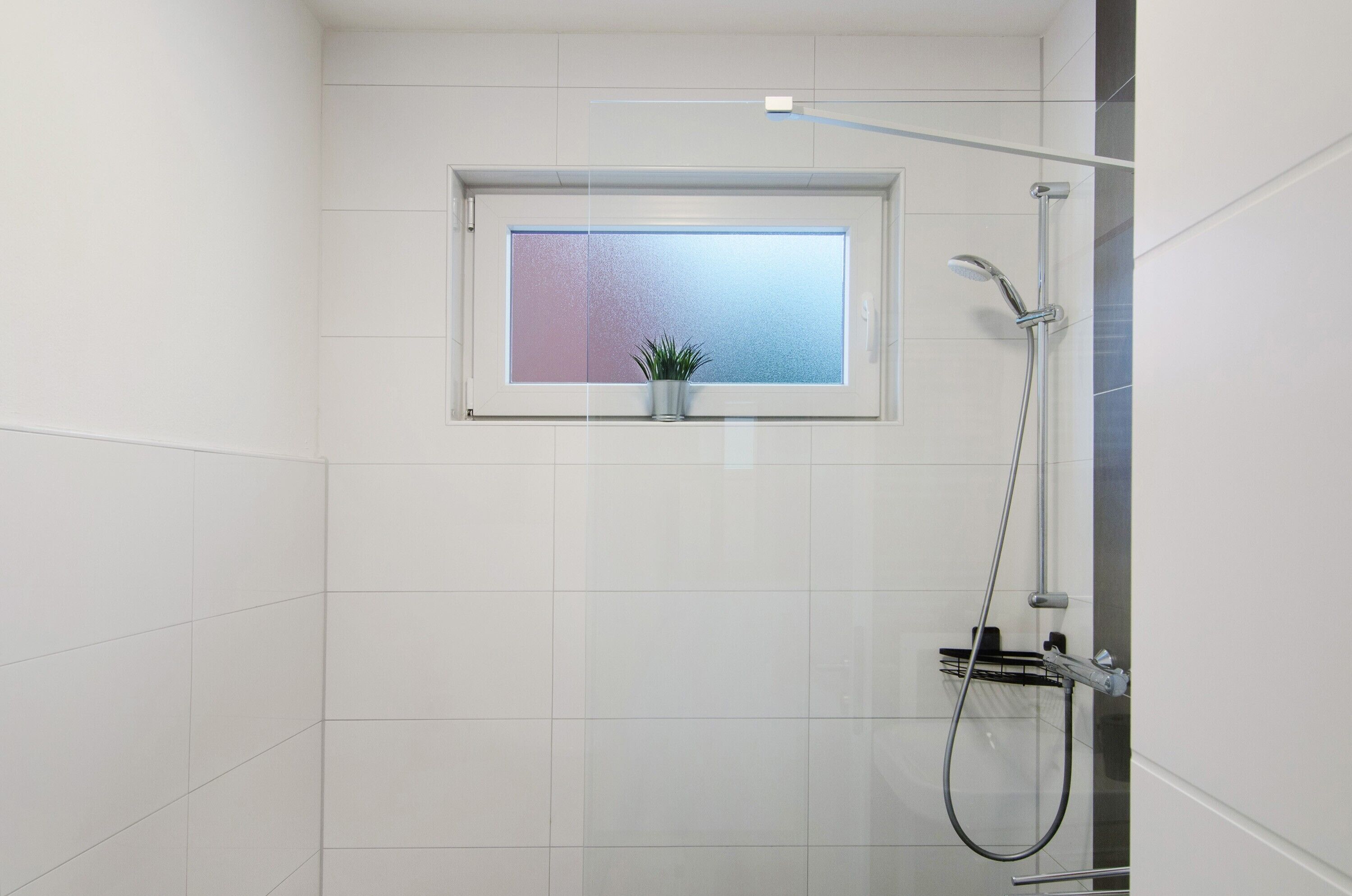 Ducha, secador de pelo, toallas