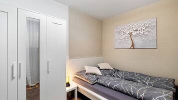 1 Schlafzimmer, kostenloses WLAN, Bettwäsche