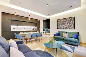 Smart-tv en een kantoor