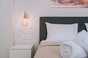 1 bedroom, iron/ironing board, free WiFi, bed sheets - Achilleas 2-bedroom apartment (Athina)