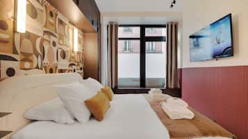 1 chambre, bureau, fer et planche à repasser, Wi-Fi gratuit