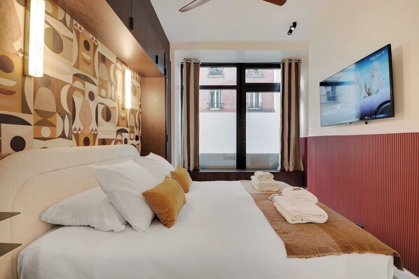 1 bedroom, desk, iron/ironing board, free WiFi