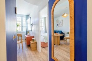 1 Schlafzimmer, Bügeleisen/Bügelbrett, Reisekinderbett, kostenloses WLAN