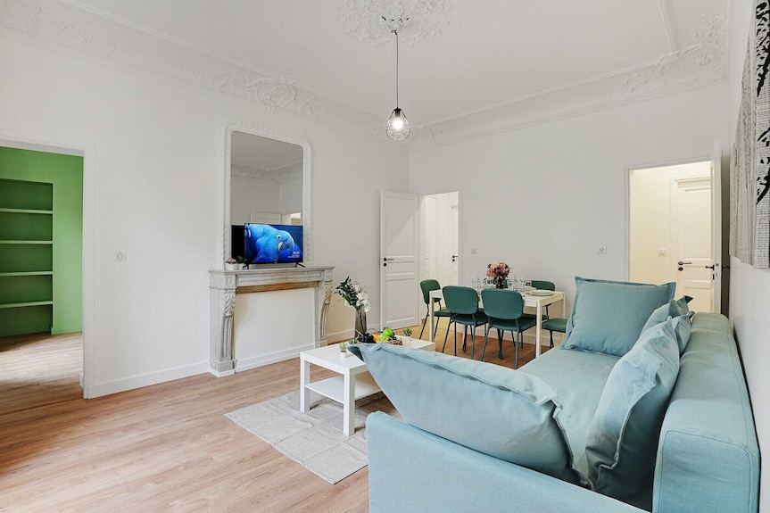 Magnifique Appartement- 3br/8p - Montorgueil - La Courneuve