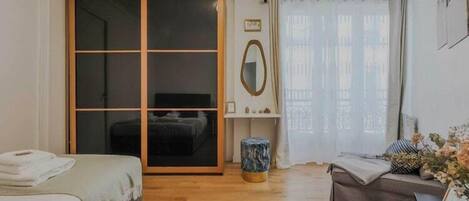 1 Schlafzimmer, Schreibtisch, Bügeleisen/Bügelbrett, WLAN