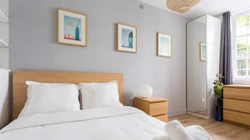 1 bedroom, iron/ironing board, free WiFi