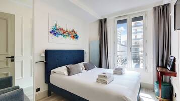 2 chambres, fer et planche Ă repasser, accĂšs Internet, draps fournis