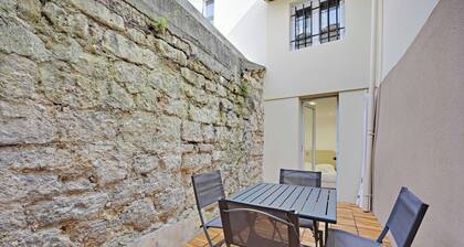 Modern apartment with terrace