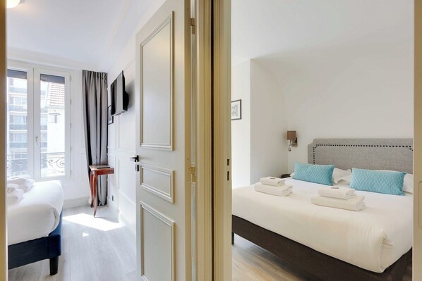 2 Schlafzimmer, Bügeleisen/Bügelbrett, Internetzugang, Bettwäsche