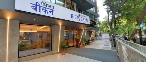 Fassade der Unterkunft