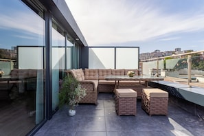 Terrasse sur le toit