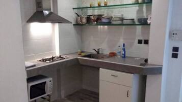 Apartment, Patio | Private kitchen
