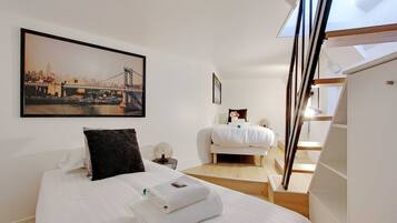 2 chambres, bureau, fer et planche Ă  repasser, Wi-Fi