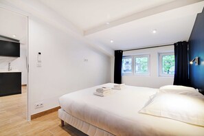 1 chambre, bureau, Wi-Fi gratuit, draps fournis