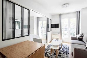 1 Schlafzimmer, Bügeleisen/Bügelbrett, kostenloses WLAN, Bettwäsche