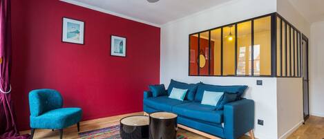 Smart-tv en een kantoor