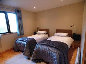 4 bedrooms, iron/ironing board, travel cot, free WiFi