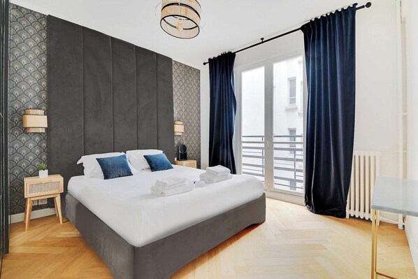 1 soverom, skrivebord, strykejern/-brett og wi-fi (inkludert)