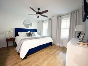 5 bedrooms, iron/ironing board, travel cot, free WiFi