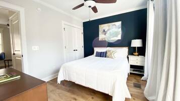 1 makuuhuone, silitysrauta/-lauta, vauvan matkasänky, ilmainen Wi-Fi