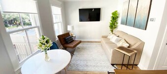 Magnolia Carriage  Shared Courtyard + Garage