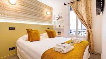 1 bedroom, iron/ironing board, free WiFi, bed sheets