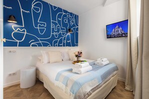 2 bedrooms, desk, iron/ironing board, free WiFi