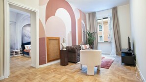 Living area - Arc Vatican Apartment-300 m from the Vatican (Roma)