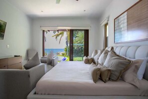 4 makuuhuonetta, työpöytä, silitysrauta/-lauta, Wi-Fi