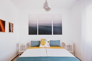 2 habitaciones, tabla de planchar con plancha y wifi gratis 